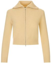 Jil Sander - Zip-Up Cardigan - Lyst