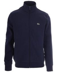 Lacoste - Chaqueta De Tejido Polar Con Cremallera - Lyst