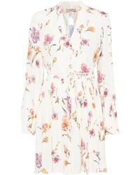Twinset - Floral-Print Mini Dress - Lyst
