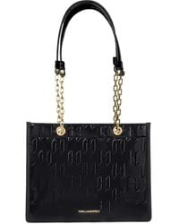 Karl Lagerfeld - Bolso shopper K/Skuare mediano - Lyst