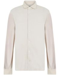 Fedeli - Long-Sleeve Button-Up Shirt - Lyst