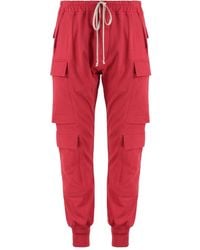 Rick Owens - Cargo Pocket Drawstring Trousers - Lyst