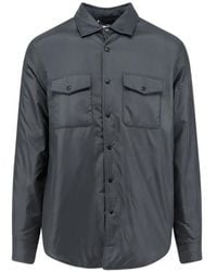 Aspesi - 13 Piu' Padded Chest-Pocket Shirt - Lyst