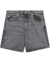 FRAME - The Easy Short Shorts - Lyst