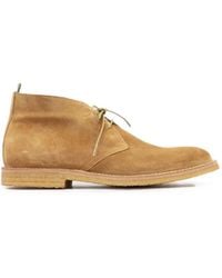 Officine Creative - History Lace-Up Chukka Ankle Boots - Lyst