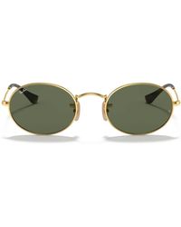 Ray-Ban - Oval Flat Lenses Sunglasses - Lyst