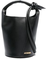 Jacquemus - Le Petit Tourni Leren Tas - Lyst