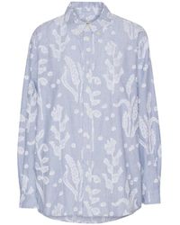 Henrik Vibskov - Fil-Coupé Striped Shirt - Lyst