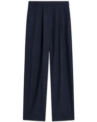 Semicouture - Pleat-Detail Tailored Trousers - Lyst
