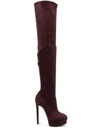Casadei - 150Mm Flora Boots - Lyst
