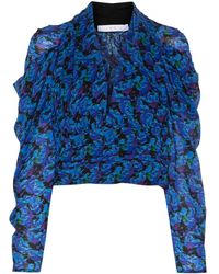 IRO - Blusa Nycia Con Scollo A V - Lyst