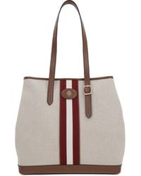 Bally - ロゴパッチ ハンドバッグ - Lyst