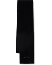 Fred Perry - Logo-Embroidered Scarf - Lyst