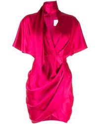 Acler - Satijnen Mini-jurk - Lyst