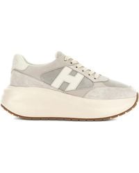 Hogan - Baskets H696 En Daim À Lacets - Lyst