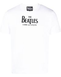 COMME DES GARÇONS PLAY - The Beatles Cotton T-shirt - Lyst