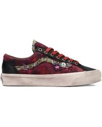 Vans - Old Skool 36 "Burgundy/Black" Sneakers - Lyst