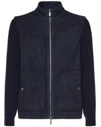 Eleventy - Coats Leather - Lyst