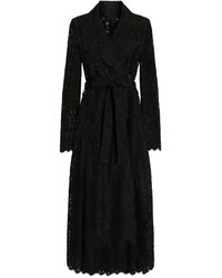 Dolce & Gabbana - Lace Belted Coat - Lyst
