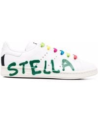 Stella McCartney White Stan Smith Sneakers | Lyst