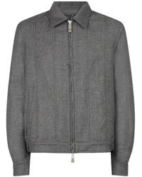John Richmond - Stud-Embellished Zip-Up Jacket - Lyst