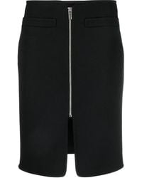 Courreges - Swallow Zip-Fastening Skirt - Lyst