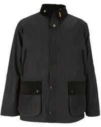 Barbour - Icons Patch Bedale Wax Jacket - Lyst