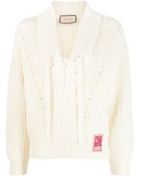 Gucci - Cotton-blend Sweater - Lyst