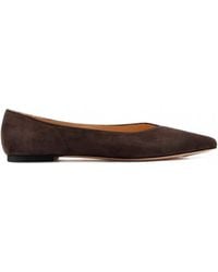 House Of Ballerinas - Michelle Suede Ballet Flats - Lyst