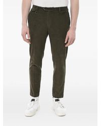 Paolo Pecora - Corduroy Pleated Trousers - Lyst