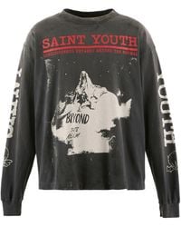 SAINT Mxxxxxx - T-Shirt Met Print - Lyst