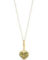 FENOMENA - Heart-Pendant Chain Necklace - Lyst