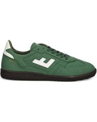 Flamingos - Burela Slim Logo-Patch Sneakers - Lyst