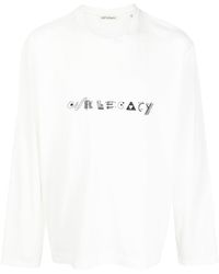 Our Legacy - T-shirt en coton à logo imprimé - Lyst