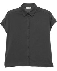 Marc O' Polo - Gathered-Back Short-Sleeve Shirt - Lyst