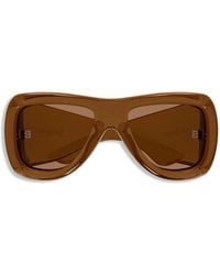 Saint Laurent - Howl Oversized Sunglasses - Lyst