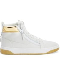 Giuseppe Zanotti - Sneakers Alte Gz 94 Con Doppia Zip - Lyst