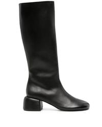 Marsèll - 50Mm Basata Leather Knee-High Boots - Lyst