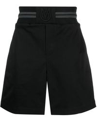 Moncler - Pantalones cortos de chándal con parche del logo - Lyst