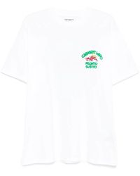 Carhartt - Crewneck Printed T-Shirt - Lyst