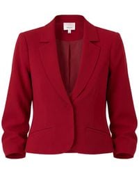 Cinq À Sept - Blazer Khloe À Manches Froncées - Lyst