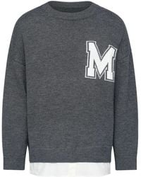MM6 by Maison Margiela - Crew-Neck Sweatshirt - Lyst