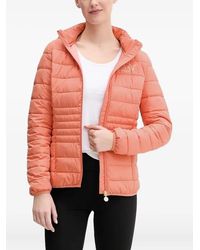 EA7 - Gesteppte Jacke Mit Logo-Print - Lyst