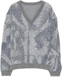 JNBY - Animal-Print Sweater - Lyst