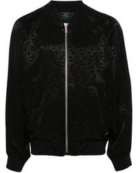 Just Cavalli - Logo-Jacquard Bomber Jacket - Lyst