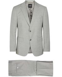 BOSS - Single-Breasted Suit - Lyst