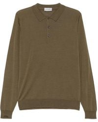 John Smedley - Polo Belper En Maille À Manches Longues - Lyst