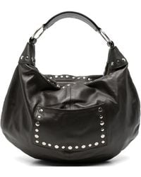 GIMAGUAS - Studded Leather Tote Bag - Lyst