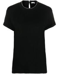 Brunello Cucinelli - Cotton T-Shirt - Lyst