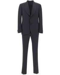 Corneliani - Satin Shawl-Lapel Three-Piece Suit - Lyst